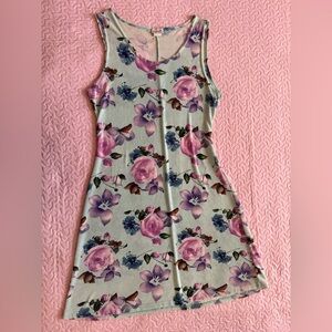 Vintage 90s Floral Dress